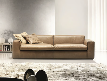 STEVE - 3 seater leather sofa by Former In Italia - view 3